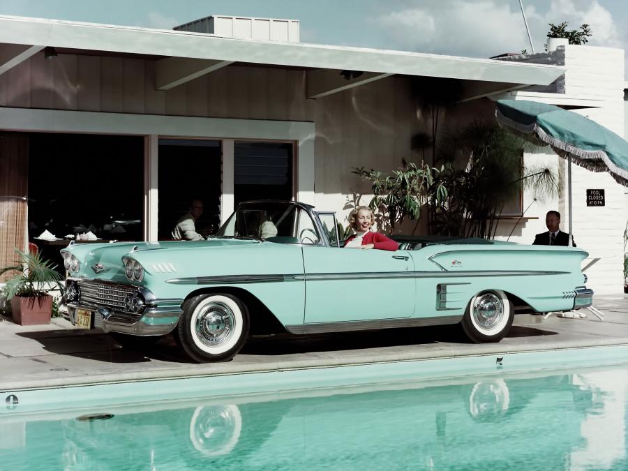  Chevrolet Bel Air Impala Convertible 1958 года  (фото 66 из 67)
